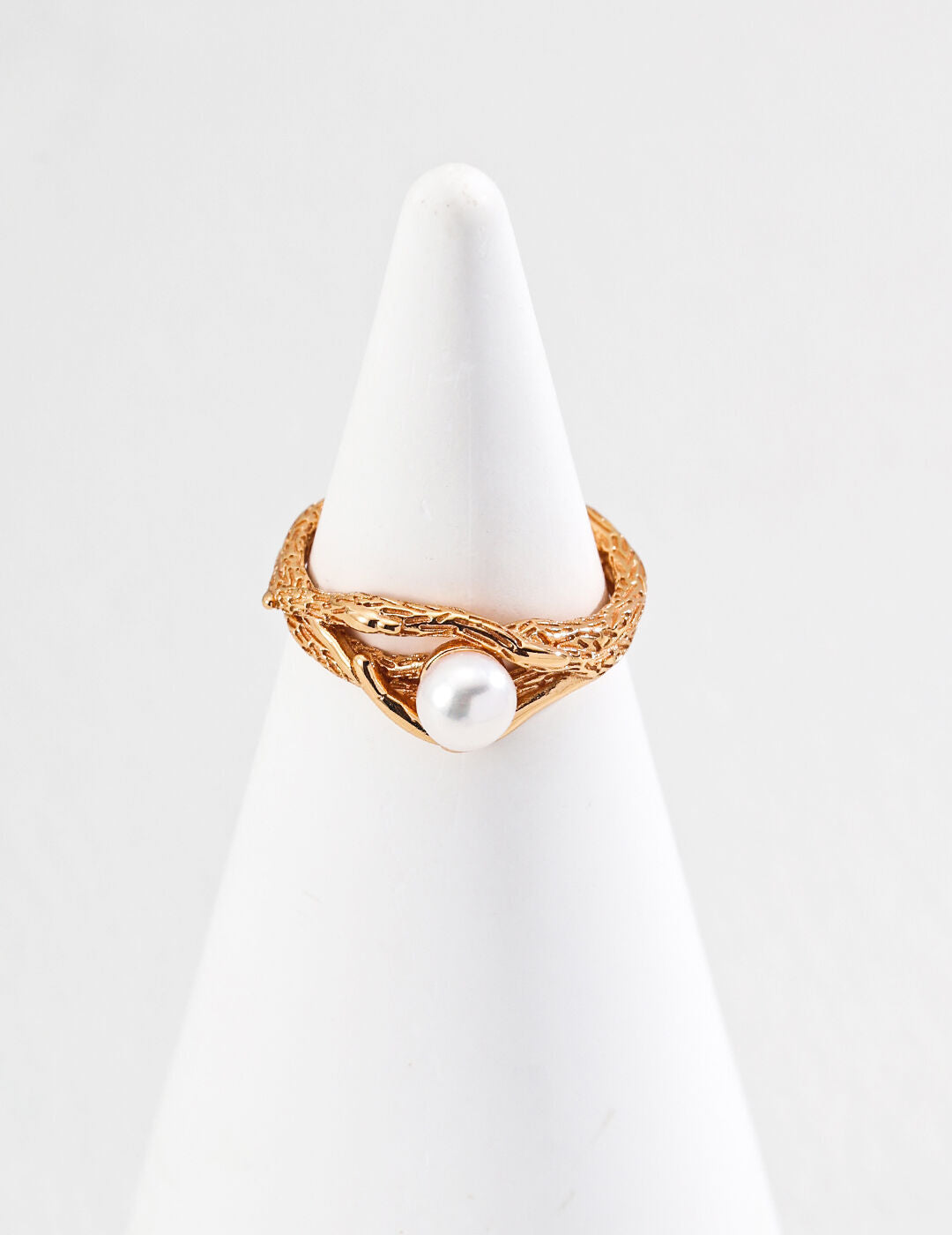 Hollow Lines Simple Style Ring